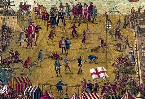 tudor outdoor games